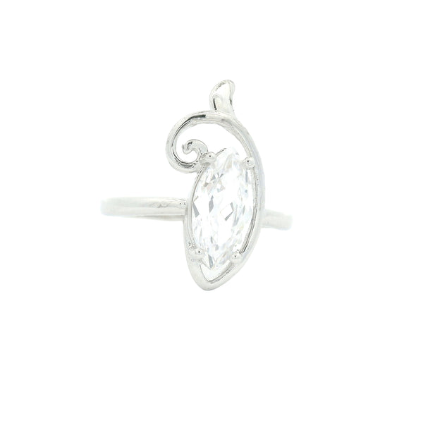 5.60 Ct Cubic Zirconia 925 Sterling Silver Ring
