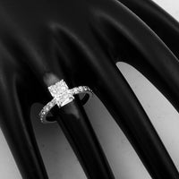 2.45 Carats Lab Grown Diamond 14K Gold Ring