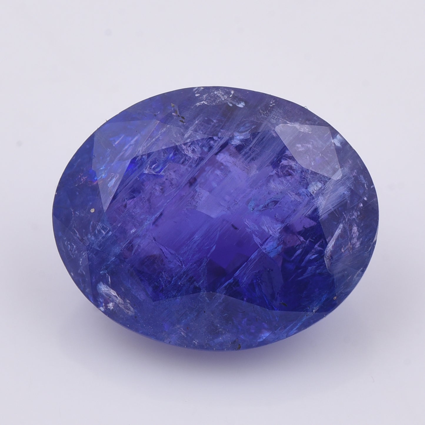 5.94 Natural Zoisite Tanzanite Oval Mixed Cut Gemstone