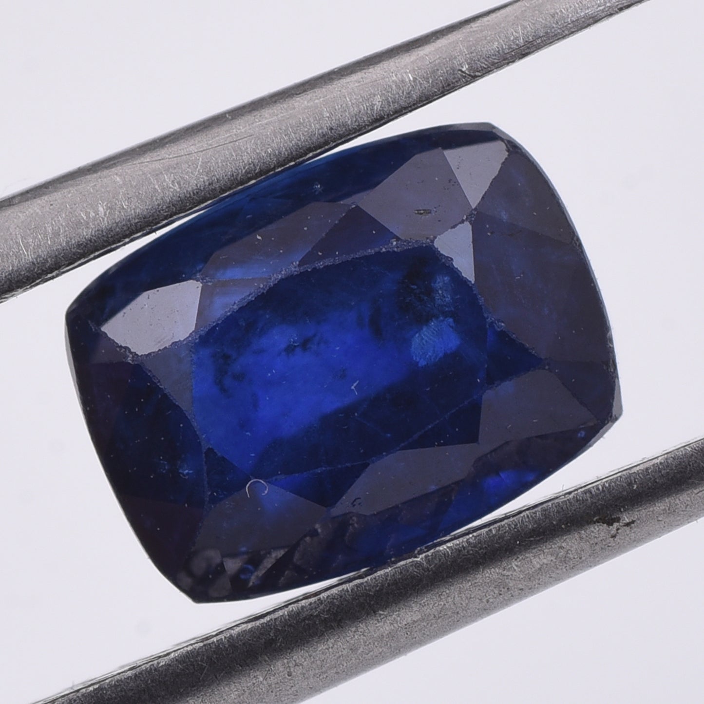 2.42 Natural Corundum Sapphire Rectangular Cushion Mixed Cut Gemstone