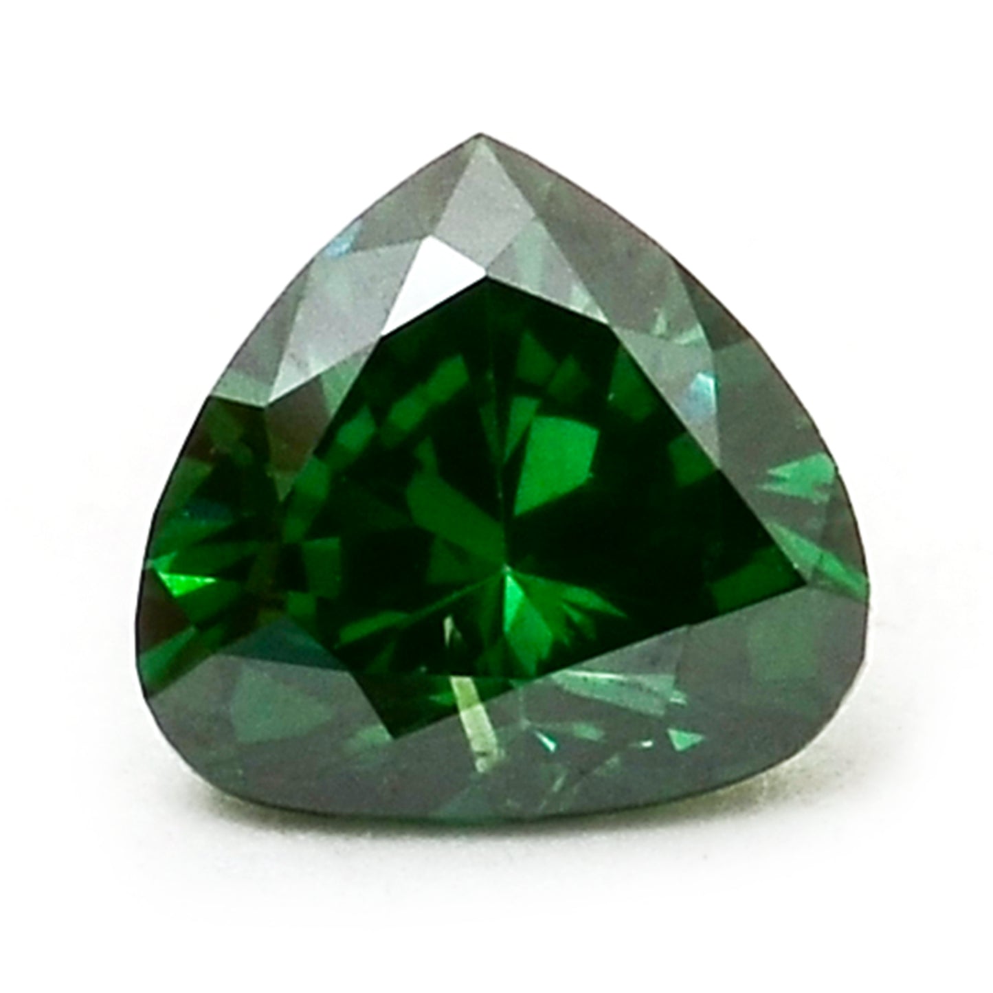 0.3 Green Diamond Heart Loose Diamond