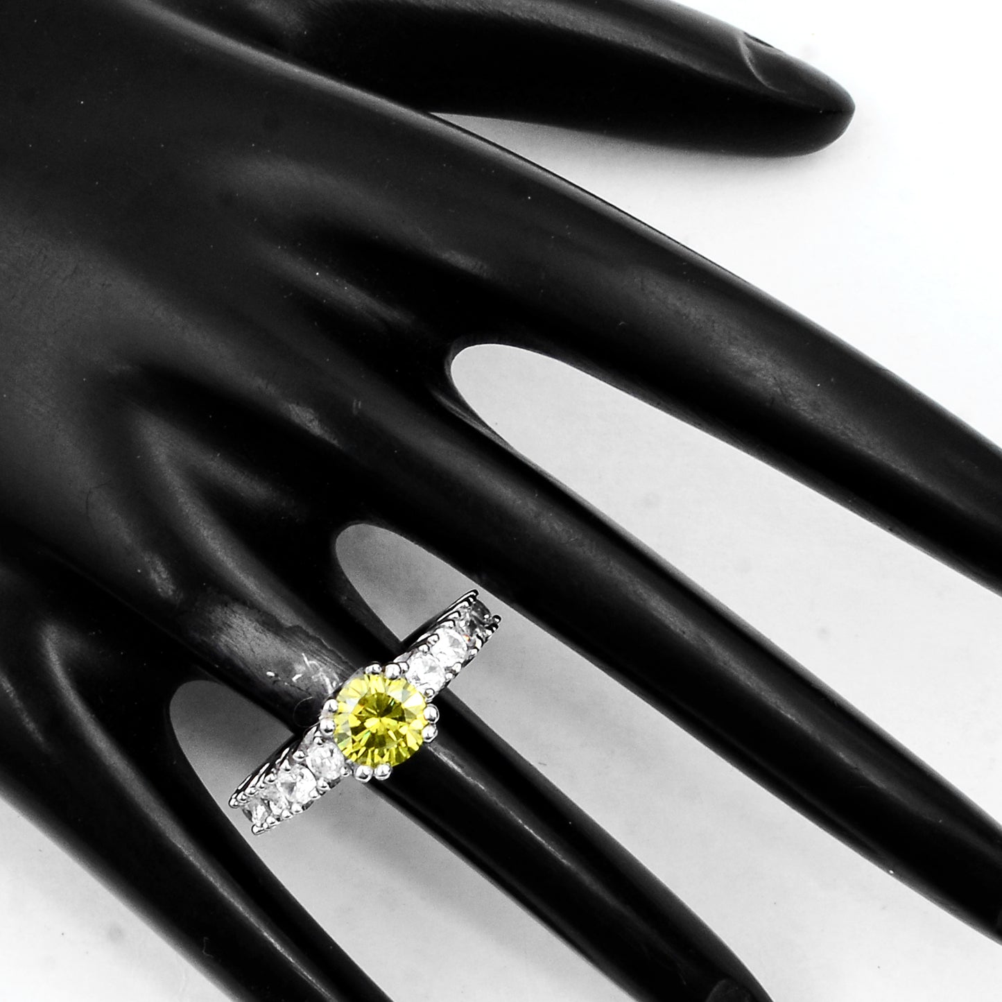 5.38 Ct Cubic Zirconia 925 Sterling Silver Ring