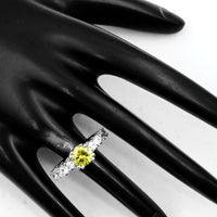 5.38 Ct Cubic Zirconia 925 Sterling Silver Ring