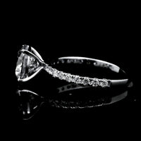2.26 Carats Lab Grown Diamond 14K Gold Ring