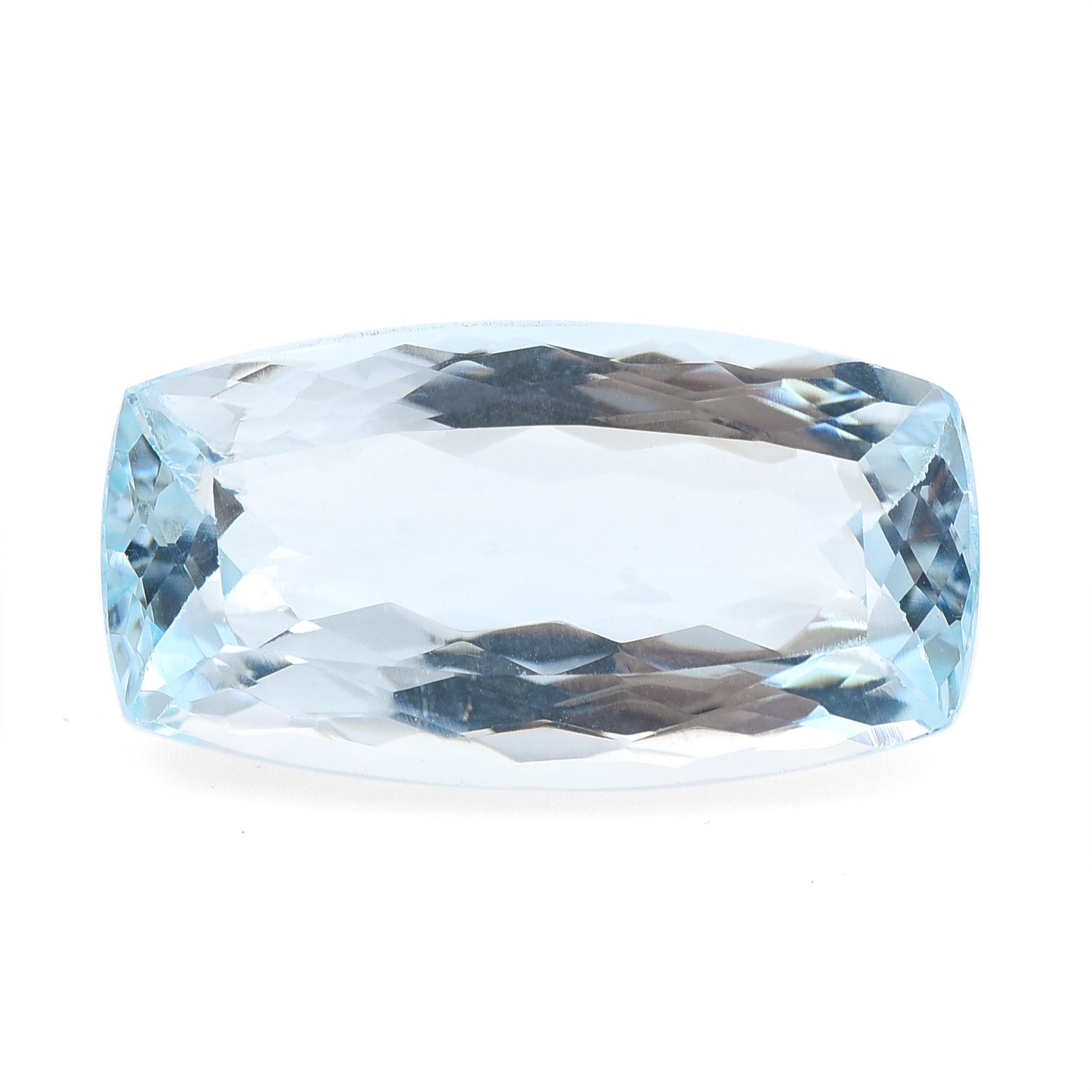 7.84 Natural Beryl Aquamarine Rectangular Cushion Mixed Cut Gemstone
