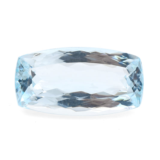 7.84 Natural Beryl Aquamarine Rectangular Cushion Mixed Cut Gemstone