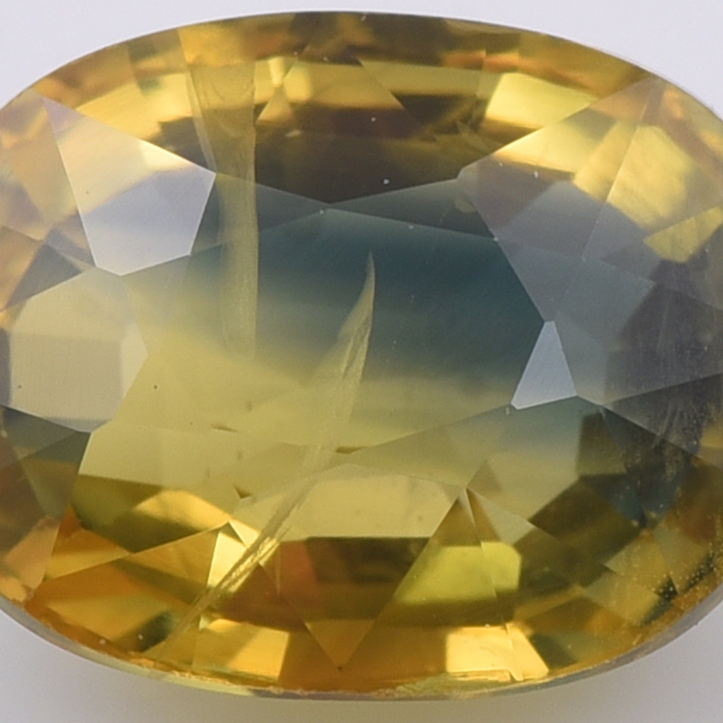 2.83 Natural Corundum Yellow Sapphire Oval Mixed Cut Gemstone