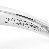 8.57 Ct Oval Sapphire 950 Platinum Ring