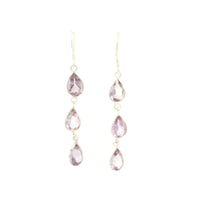 7.15 Ct Amethyst 925 Sterling Silver Earrings