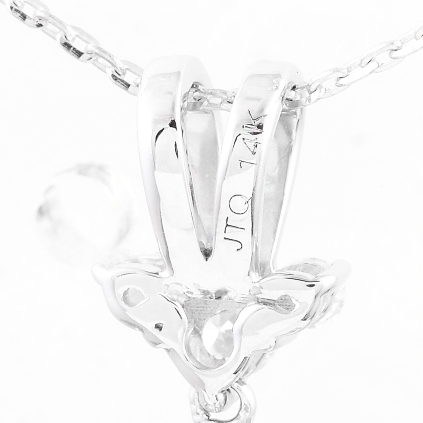 5.69 Carats Pink Lab Grown Diamond 14K Gold Pendant