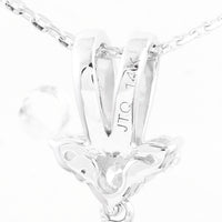 5.69 Carats Pink Lab Grown Diamond 14K Gold Pendant