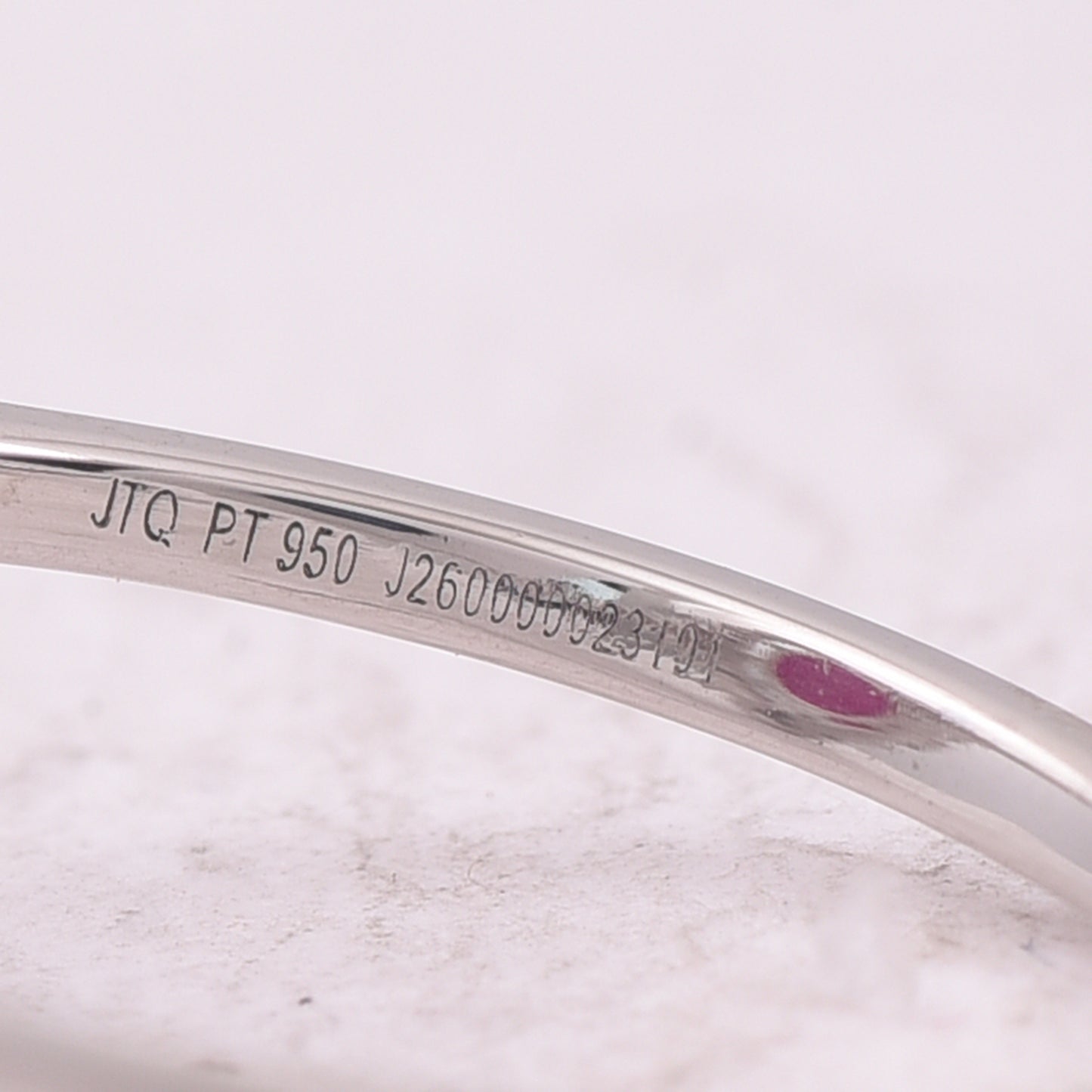 1.65 Ct Oval Mixed Cut Natural Ruby 950 Platinum Ring