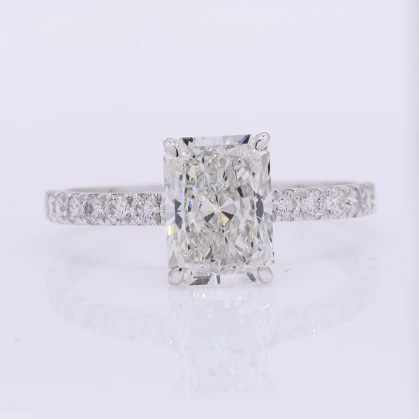 2.26 Carats Lab Grown Diamond 14K Gold Ring
