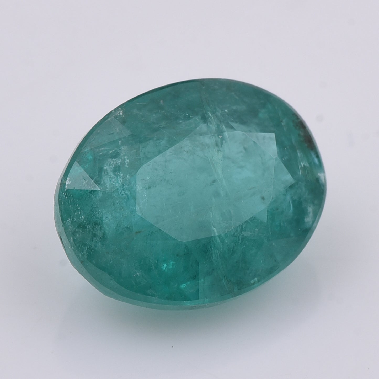 2.15 Natural Beryl Emerald Oval Mixed Cut Gemstone