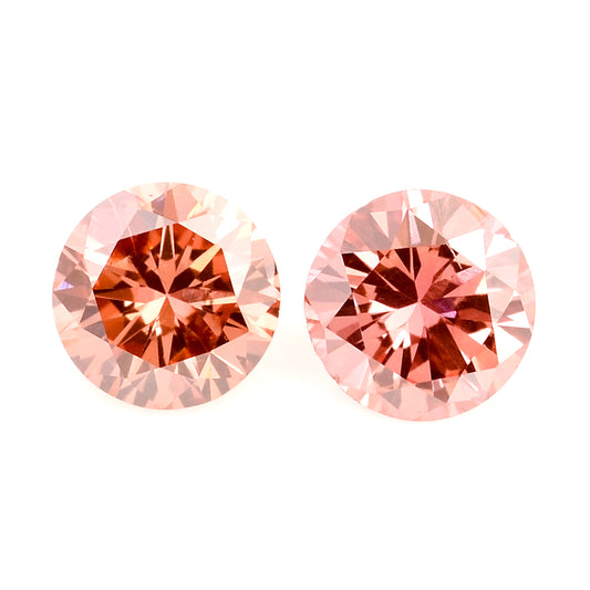 0.33 Pink Diamond Round Loose Gemstone