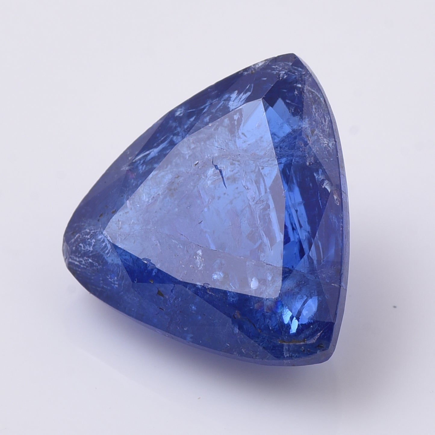 9.44 Natural Zoisite Tanzanite Triangular Mixed Cut Gemstone