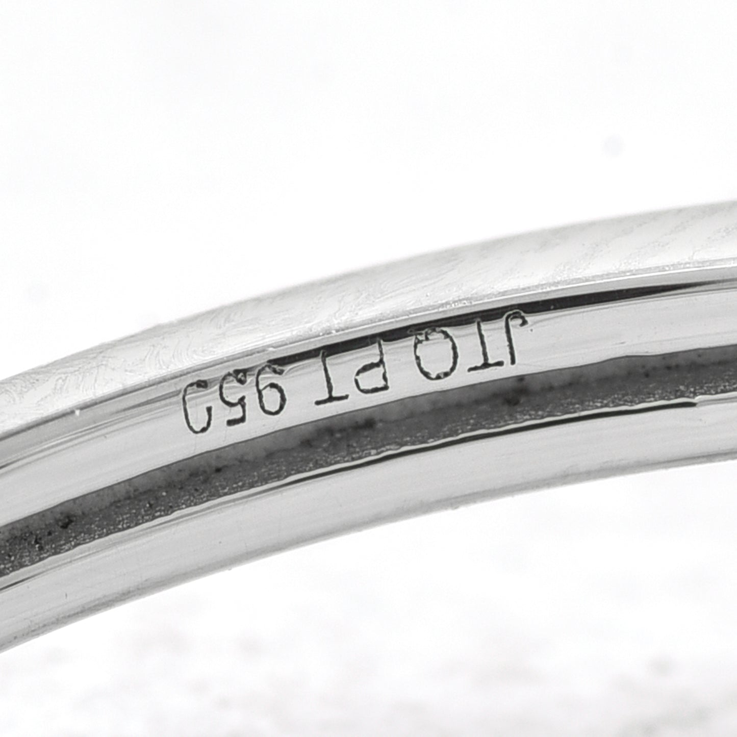 4.52 Ct Oval Lab Grown Diamond 950 Platinum Ring