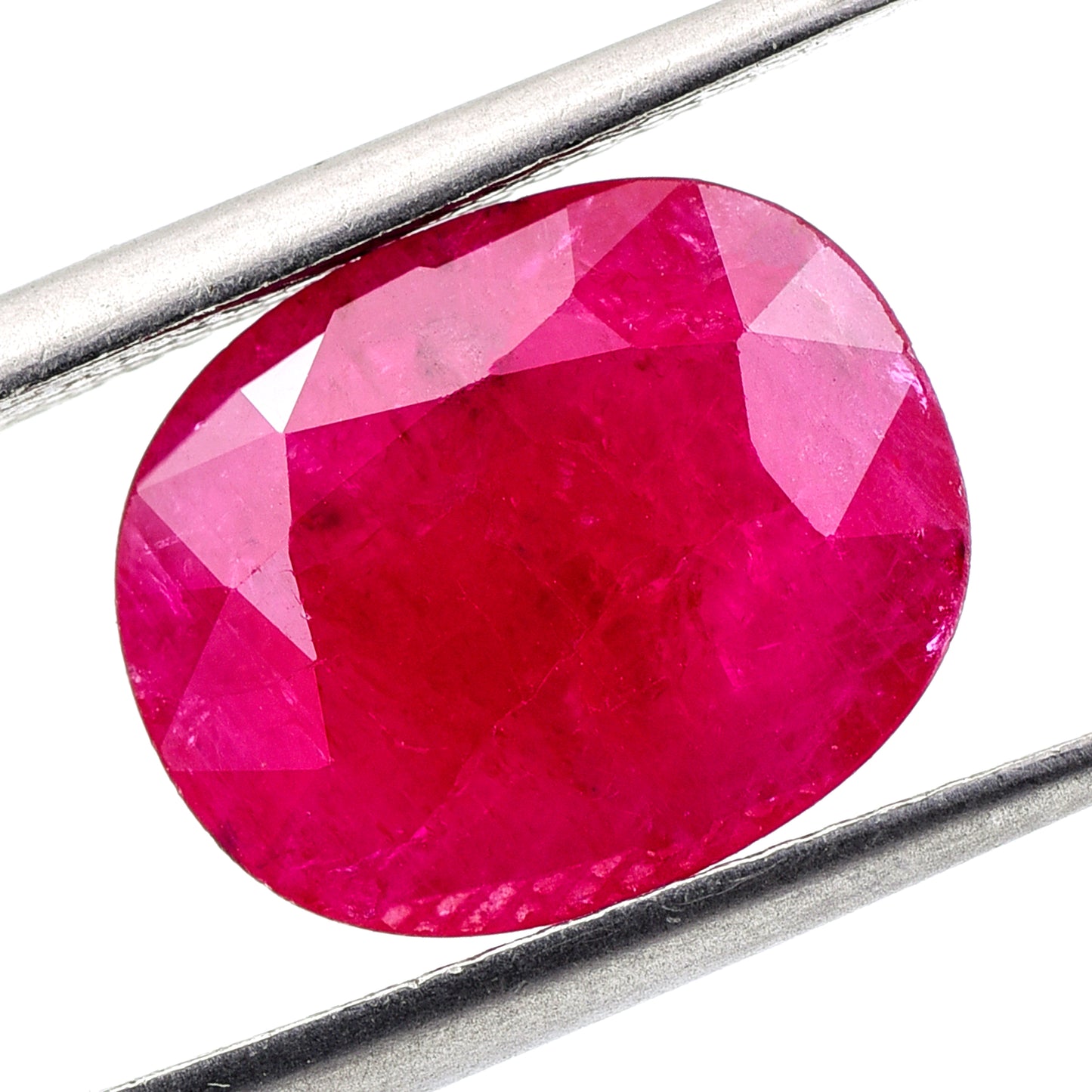 4.55 Natural Corundum Ruby Oval Mixed Cut Gemstone