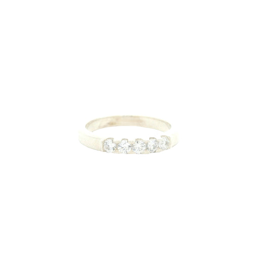 1.19 Ct Cubic Zirconia 925 Sterling Silver Ring