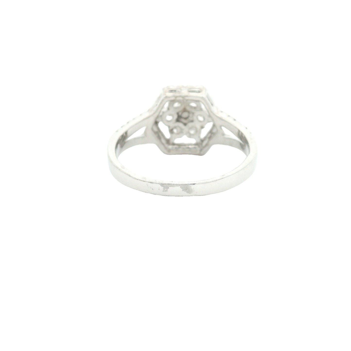 5.06 Ct Cubic Zirconia 925 Sterling Silver Ring