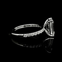 3.24 Carats Lab Grown Diamond 14K Gold Ring