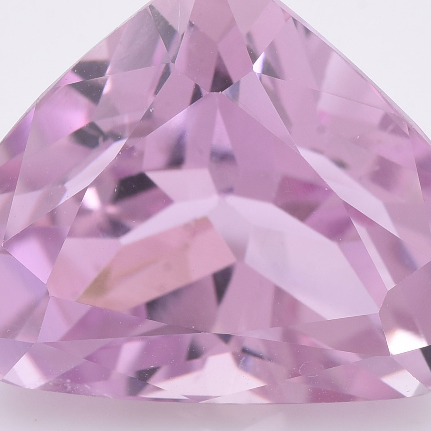16.78 Natural Spodumene Kunzite Pear Mixed Cut Gemstone