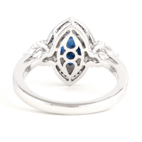 2.70 Carats Sapphire 14K Gold Ring