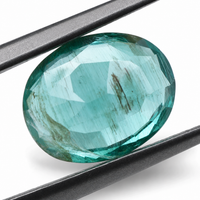 2.72 Natural Beryl Emerald Oval Mixed Cut Gemstone