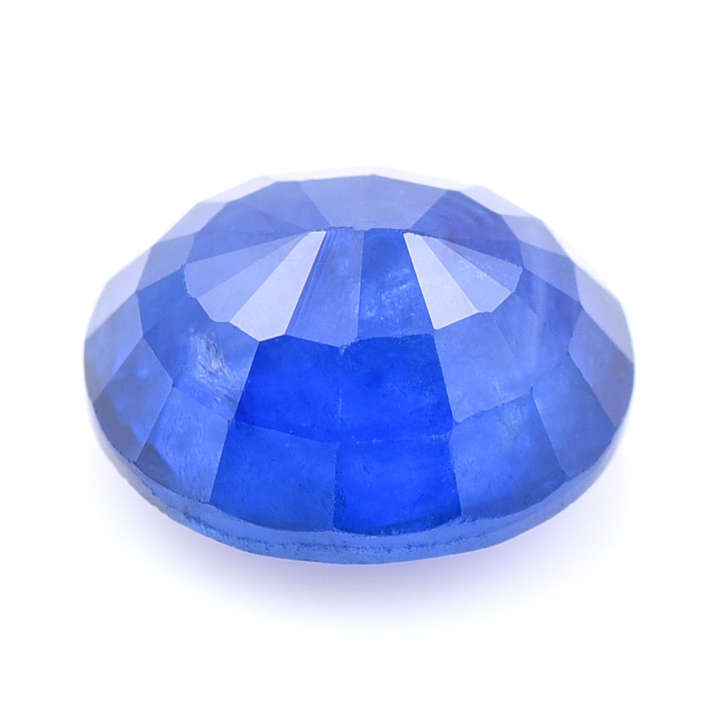 2.21 Natural Corundum Sapphire Oval Mixed Cut Gemstone