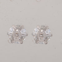 4.06 Carats Lab Grown Diamond 14K Gold Earrings