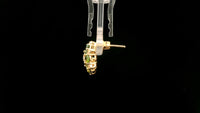 2.33 Ct Oval Tourmaline 14K Gold Earrings