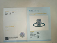3.07 Carats Lab Grown Diamond 14K Gold Ring