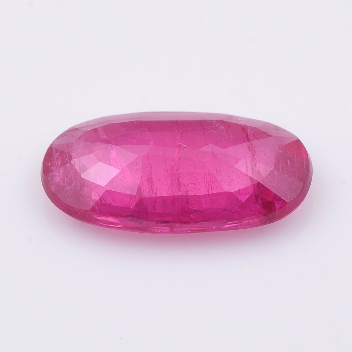 2.4 Natural Corundum Ruby Oval Mixed Cut Gemstone
