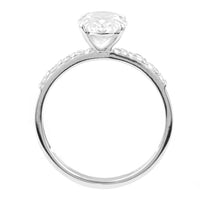 2.61 Carats Lab Grown Diamond 14K Gold Ring