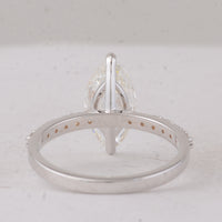 2.35 Carats Lab Grown Diamond 14K Gold Ring