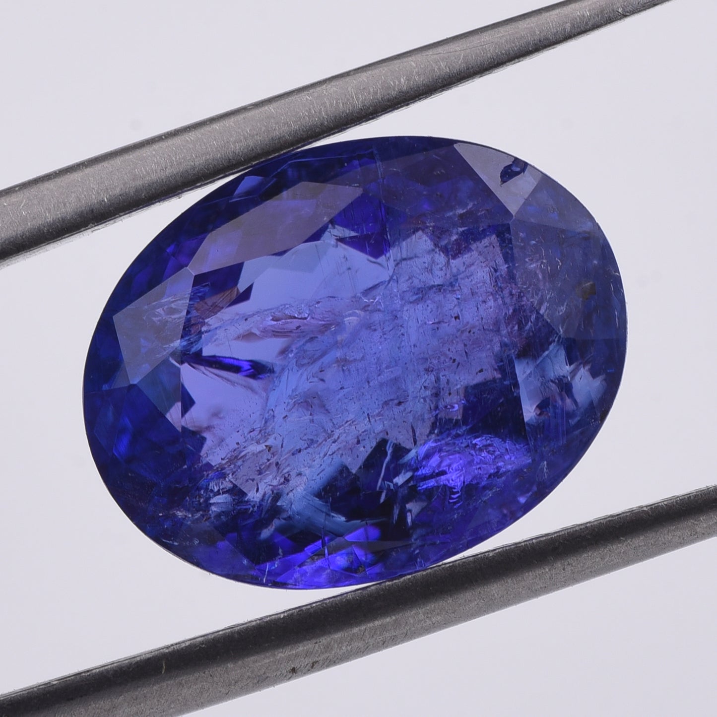7.28 Natural Zoisite Tanzanite Oval Mixed Cut Gemstone