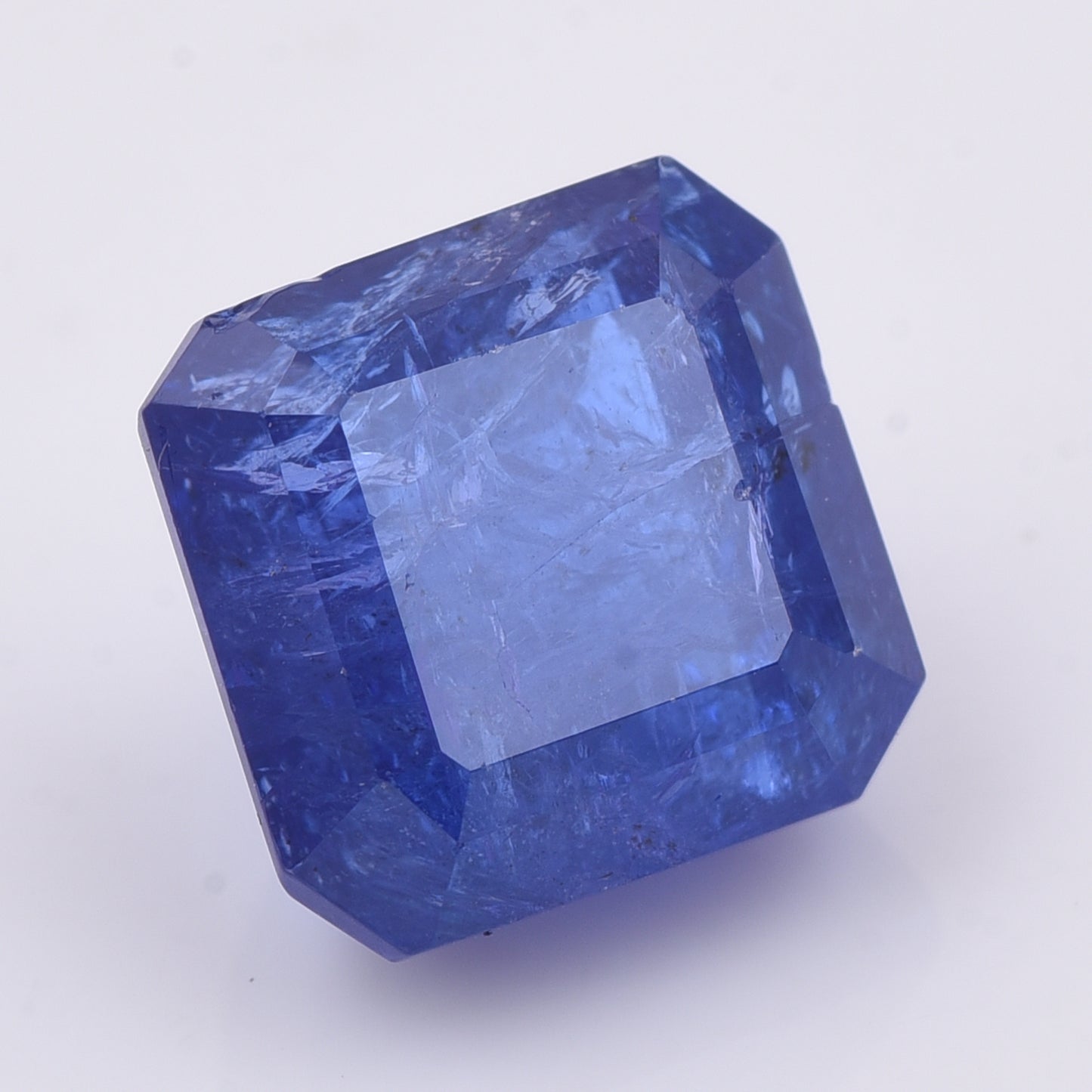 6.59 Natural Zoisite Tanzanite Square Emerald Cut Gemstone