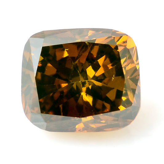 0.45 Carat Red Diamond Cushion Loose Gemstone