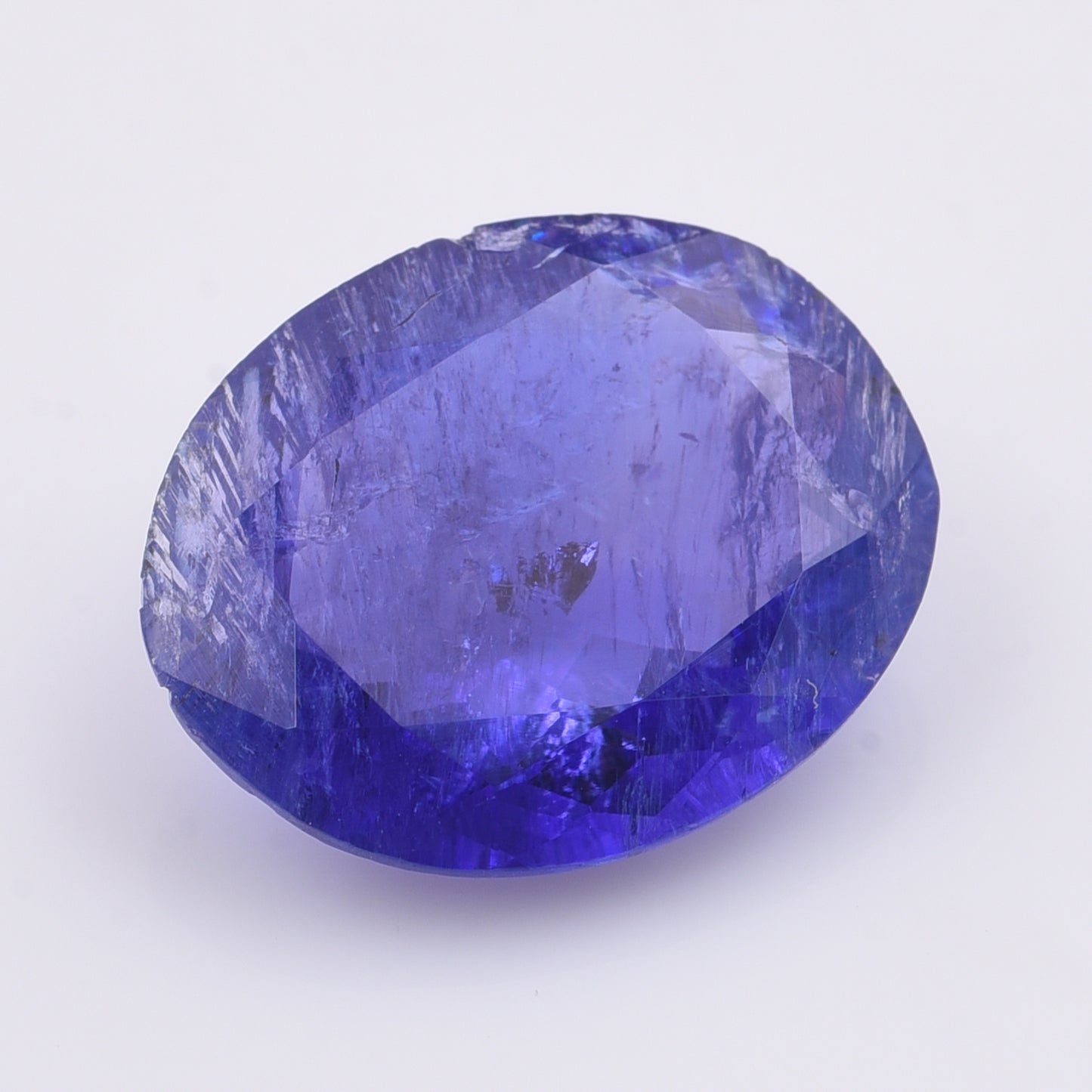 4.68 Natural Zoisite Tanzanite Oval Mixed Cut Gemstone