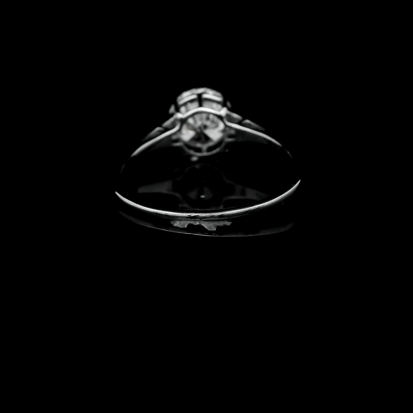 1.60 Ct Round Lab Grown Diamond 14K Gold Ring