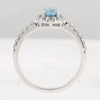 1.68 Ct Oval Swiss Blue Topaz 925 Sterling Silver Ring