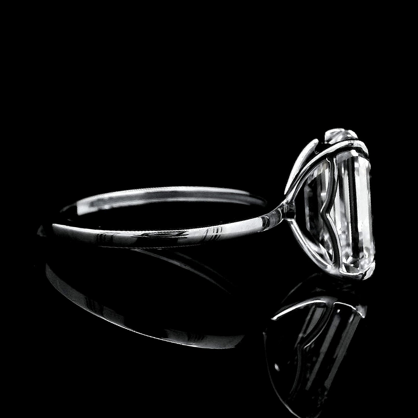5.09 Carats Lab Grown Diamond 14K Gold Ring
