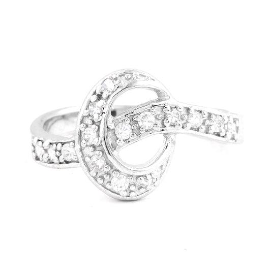 1.10 Ct Cubic Zirconia 925 Sterling Silver Ring