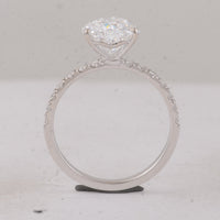 2.42 Carats Lab Grown Diamond 14K Gold Ring