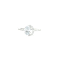 1.31 Carats Lab Grown Diamond 14K Gold Ring