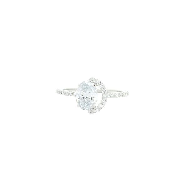 1.31 Carats Lab Grown Diamond 14K Gold Ring