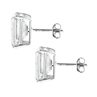 10.21 Carats Lab Grown Diamond 14K Gold Earrings