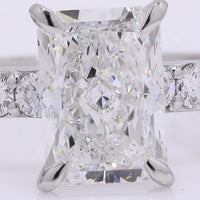 2.13 Carats Lab Grown Diamond 950 Platinum Ring