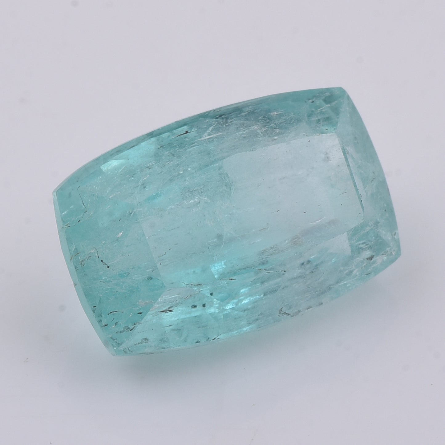 8.41 Natural Beryl Emerald Rectangular Cushion Mixed Cut Gemstone