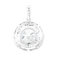 3.29 Carats Lab Grown Diamond 14K Gold Pendant